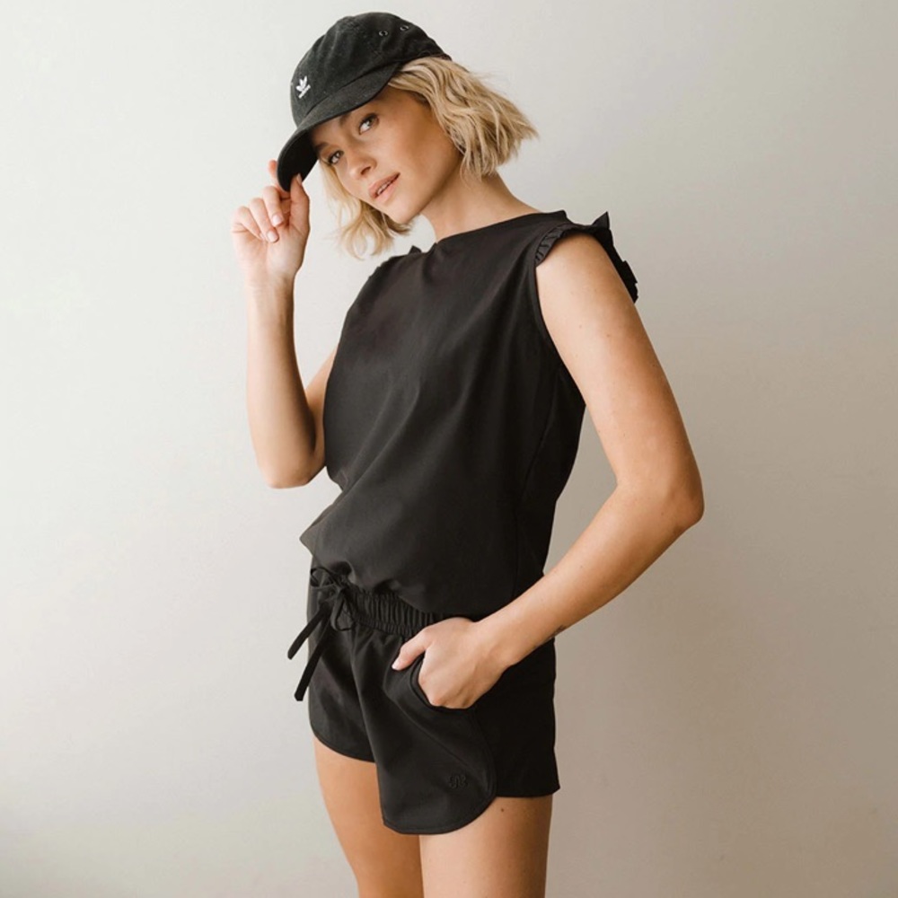 Albion Black Romper